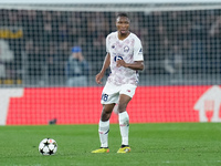 Bafode' Diakite' of LOSC Lille during the UEFA Champions League 2024/25 League Phase MD5 match between Bologna FC and LOSC Lille at Stadio R...