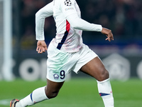 Jonathan David of LOSC Lille during the UEFA Champions League 2024/25 League Phase MD5 match between Bologna FC and LOSC Lille at Stadio Ren...