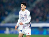 Osame Sahraoui of LOSC Lille looks on during the UEFA Champions League 2024/25 League Phase MD5 match between Bologna FC and LOSC Lille at S...