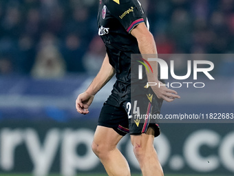 Thijs Dallinga of Bologna FC during the UEFA Champions League 2024/25 League Phase MD5 match between Bologna FC and LOSC Lille at Stadio Ren...