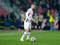 Edon Zhegrova of LOSC Lille during the UEFA Champions League 2024/25 League Phase MD5 match between Bologna FC and LOSC Lille at Stadio Rena...