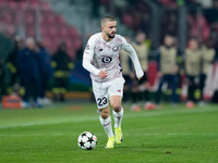 Edon Zhegrova of LOSC Lille during the UEFA Champions League 2024/25 League Phase MD5 match between Bologna FC and LOSC Lille at Stadio Rena...