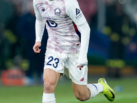 Edon Zhegrova of LOSC Lille during the UEFA Champions League 2024/25 League Phase MD5 match between Bologna FC and LOSC Lille at Stadio Rena...