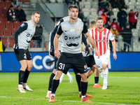 Igor Orlikowski participates in the game between KS Cracovia and Zaglebie Lubin in Krakow, Poland, on November 29, 2024. This is a PKO BP Ek...