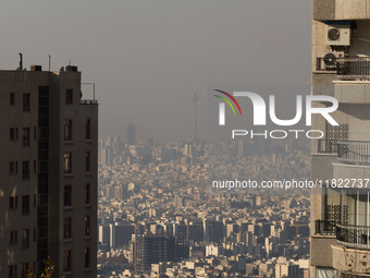 A view of the city of Tehran, Iran, on November 30, 2024. (