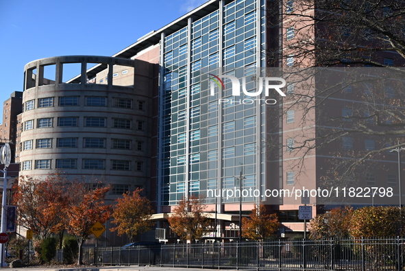 The outside of Jacobi Hospital, where the injured child receives treatment. The New York City Police Department asks for the public's assist...