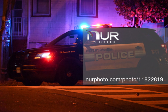 Two people are shot in the area of East 31st Street and 14th Avenue in Paterson, New Jersey, United States, on November 29, 2024. At approxi...