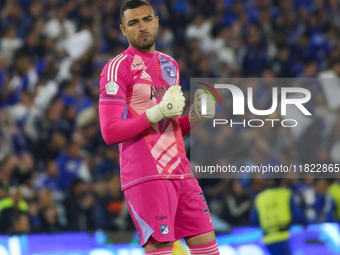 Alvaro Montero of Millonarios plays during the match of the 3rd date of the semifinal quadrangulars of group A for the BetPlay DIMAYOR II 20...