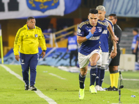 Radamel Falcao Garcia of Millonarios F.C. participates in the match on matchday 3 of the group A semi-finals of the BetPlay DIMAYOR II 2024...