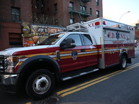 An ambulance and police are present at the scene. A woman is sexually assaulted by an unidentified male suspect in the Melrose section of Br...