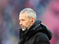 Marco Rose of RB Leipzig  looks on during the Bundesliga match between RB Leipzig and VfL Wolfsburg at Red Bull Arena, Leipzig, Germany on N...