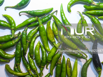 Green chilies, also known as hari mirch in India, are a staple ingredient in Indian cooking and are known for their distinct flavor and inte...