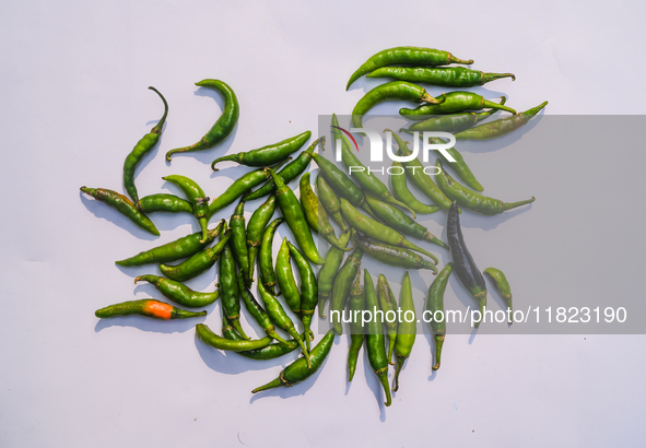 Green Chilies, Also Known As Hari Mirch In India, Are A Staple Ingredient In Indian Cooking And Are Known For Their Distinct Flavor And Inte...