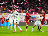 Andra Silva of RB Leipzig  shoots on goal during the Bundesliga match between RB Leipzig and VfL Wolfsburg at Red Bull Arena, Leipzig, Germa...