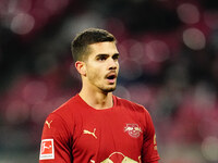 Andra Silva of RB Leipzig  looks on during the Bundesliga match between RB Leipzig and VfL Wolfsburg at Red Bull Arena, Leipzig, Germany on...