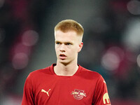 Arthur Vermeeren of RB Leipzig  looks on during the Bundesliga match between RB Leipzig and VfL Wolfsburg at Red Bull Arena, Leipzig, German...