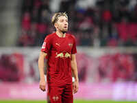 Kevin Kampl of RB Leipzig  looks on during the Bundesliga match between RB Leipzig and VfL Wolfsburg at Red Bull Arena, Leipzig, Germany on...