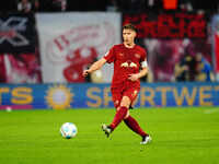 Kevin Kampl of RB Leipzig  controls the ball during the Bundesliga match between RB Leipzig and VfL Wolfsburg at Red Bull Arena, Leipzig, Ge...