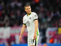 Denis Vavro of VfL Wolfsburg  looks on during the Bundesliga match between RB Leipzig and VfL Wolfsburg at Red Bull Arena, Leipzig, Germany...