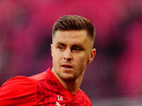 Christoph Baumgartner of RB Leipzig  looks on during the Bundesliga match between RB Leipzig and VfL Wolfsburg at Red Bull Arena, Leipzig, G...