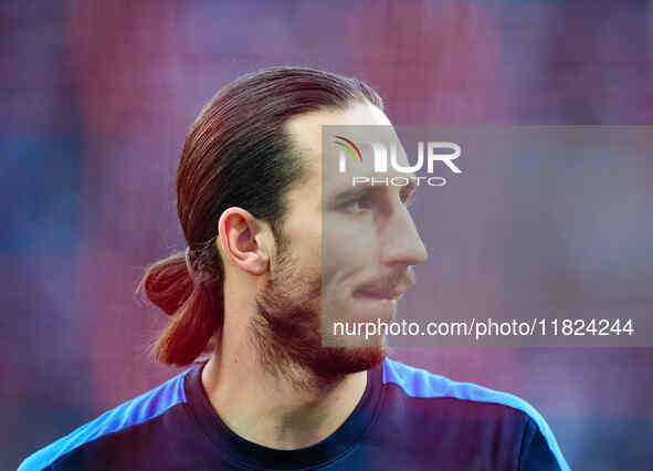 Kamil Grabara of VfL Wolfsburg  looks on during the Bundesliga match between RB Leipzig and VfL Wolfsburg at Red Bull Arena, Leipzig, German...