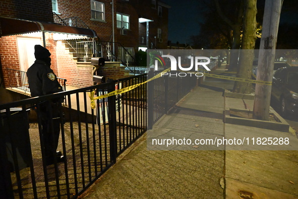 A 30-year-old man is killed in an assault in the Throggs Neck section of the Bronx, New York, United States, on November 30, 2024. On Saturd...