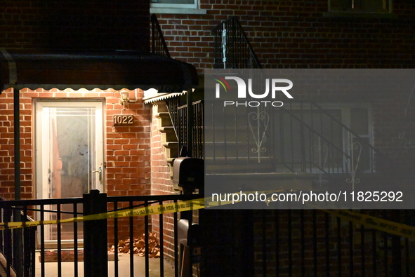 A 30-year-old man is killed in an assault in the Throggs Neck section of the Bronx, New York, United States, on November 30, 2024. On Saturd...