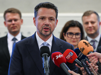 KRAKOW, POLAND - NOVEMBER 29:   
Rafal Trzaskowski, Mayor of Warsaw and the Civic Platform candidate for the 2025 Polish presidential electi...