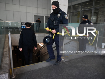  	Shots Fired Inside Of The Jay Street-MetroTech Station In Brooklyn, New York, United States On December 2, 2024. Monday Afternoon At Appro...