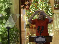 The First Lady Jill Biden delivers remarks to offer her holiday message to the nation and thanks the volunteers from across the country who...