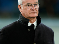 Claudio Ranieri head coach of AS Roma looks on during the Serie A Enilive match between AS Roma and Atalanta BC at Stadio Olimpico on Decemb...