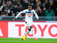 Ademola Lookman of Atalanta BC during the Serie A Enilive match between AS Roma and Atalanta BC at Stadio Olimpico on December 02, 2024 in R...