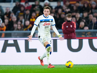 Mateo Retegui of Atalanta BC during the Serie A Enilive match between AS Roma and Atalanta BC at Stadio Olimpico on December 02, 2024 in Rom...