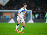 Charles De Ketelaere of Atalanta BC during the Serie A Enilive match between AS Roma and Atalanta BC at Stadio Olimpico on December 02, 2024...