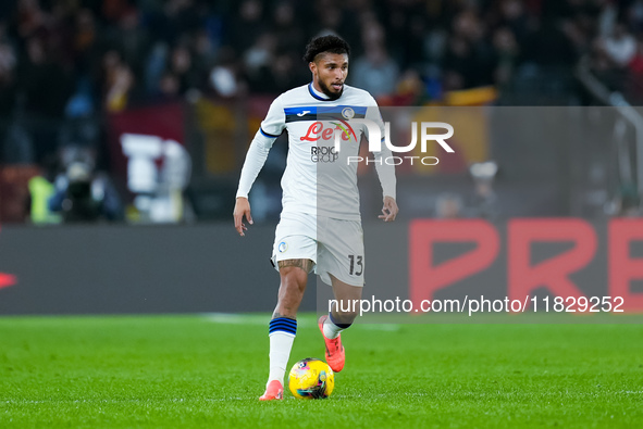 Ederson of Atalanta BC during the Serie A Enilive match between AS Roma and Atalanta BC at Stadio Olimpico on December 02, 2024 in Rome, Ita...