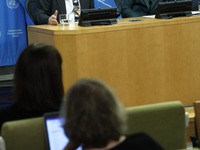 Ambassador Bob Rae, President of the Economic and Social Council (ECOSOC) and Catherine Russell, Executive Director of UN Children's Fund (U...