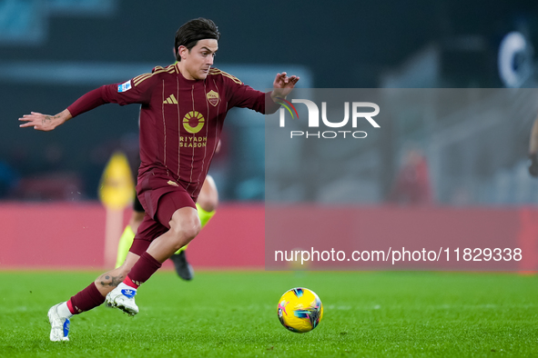 Paulo Dybala of AS Roma during the Serie A Enilive match between AS Roma and Atalanta BC at Stadio Olimpico on December 02, 2024 in Rome, It...