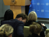 Ambassador Linda Thomas-Greenfield, Representative of the United States to the United Nations and President of the Security Council for the...