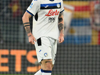 Nicolo Zaniolo of Atalanta B.C. celebrates after scoring the goal to make it 0-2 during the 14th day of the Serie A Championship between A.S...