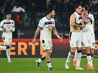 Nicolo Zaniolo of Atalanta B.C. celebrates after scoring the goal to make it 0-2 during the 14th day of the Serie A Championship between A.S...