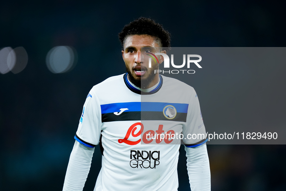 Ederson of Atalanta BC during the Serie A Enilive match between AS Roma and Atalanta BC at Stadio Olimpico on December 02, 2024 in Rome, Ita...