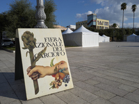 A scene takes place at the International Fair of Mediterranean Artichokes and Fruit and Vegetable Products in San Ferdinando di Puglia, Ital...