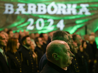 WIELICZKA, POLAND - DECEMBER 02:   
Miners listen to President of Poland, Andrzej Duda's speech as he participates in the celebrations of St...