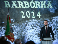 WIELICZKA, POLAND - DECEMBER 02:   
Defence Minister, Wladyslaw Kosiniak-Kamysz, speaks during the 2024 St. Barbara's Day celebrations at th...