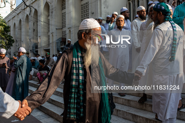 Bangladeshi activists of Islami Andolon Bangladesh stage a protest rally against the attack on the Bangladesh Assistant High Commission in A...