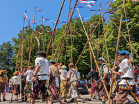 In Neuburg an der Donau, Germany, on July 9, 2023, the city hosts a grand historical parade as part of its annual castle festival. Around 2,...