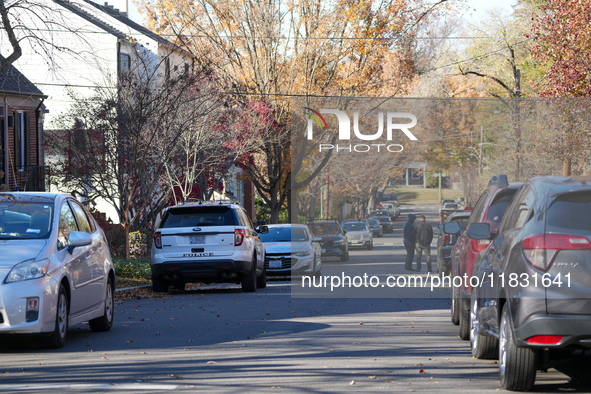 Secret Service units deploy outside Treasury Secretary Janet Yellen's home after police shoot at car thieves in an altercation. Secret Servi...