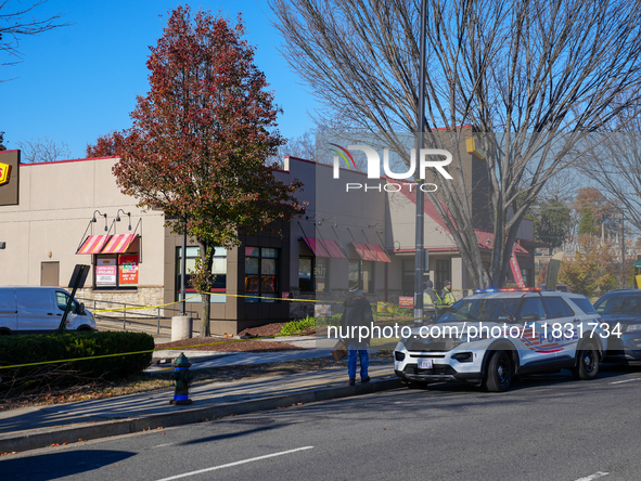 A man in his late teens or early 20s is fatally shot multiple times inside a Denny's restaurant on Bladensburg Road NE in Washington, D.C.,...