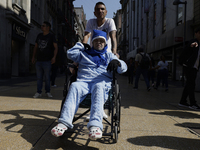 On December 3, 2024, in Mexico City, Mexico, people with disabilities demonstrate on the International Day of Persons with Disabilities. The...