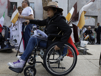 On December 3, 2024, in Mexico City, Mexico, people with disabilities demonstrate on the International Day of Persons with Disabilities. The...